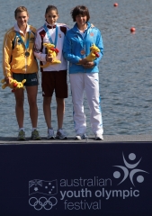 J-1 200n: 1.LUCZ Dóra 43.25, 2.Rebecca MANN (Ausztrália) 44.23, 3.XINYI YIN (Kína) 44.35